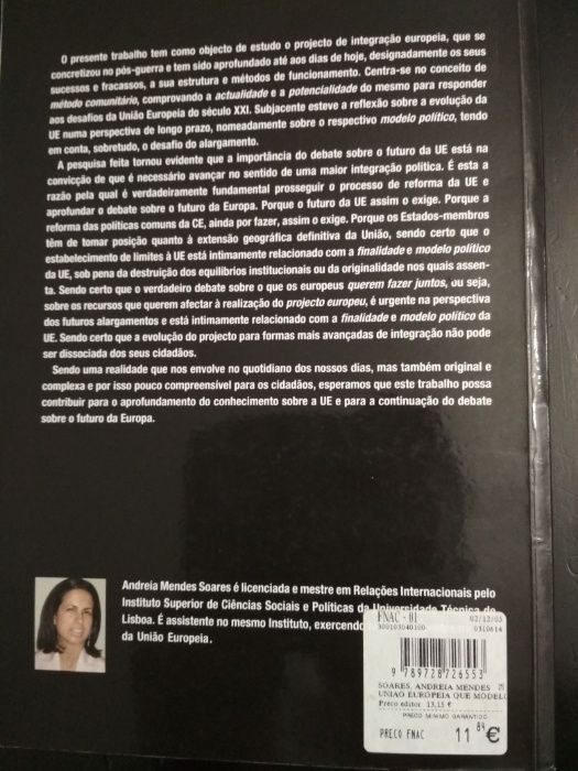 União Europeia : que modelo político