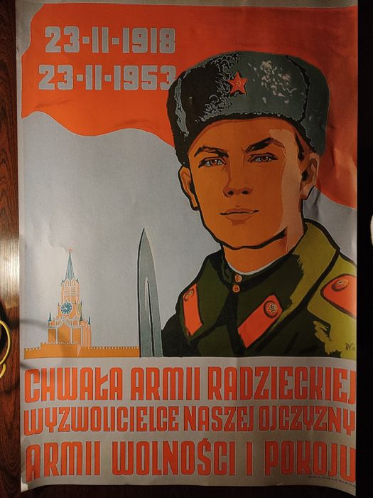 8 sztuk Plakaty w stylu retro PRL 50*70