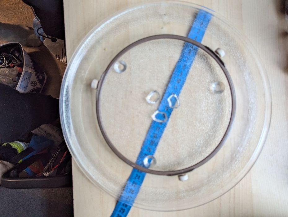 Talerz do mikrofalówki 27 cm