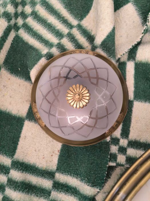 Candeeiro de tecto rústico