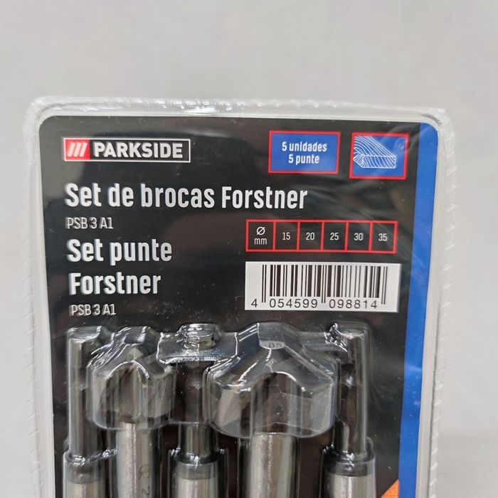 Wiertła do drewna Forstner Parkside PSB 3 A1