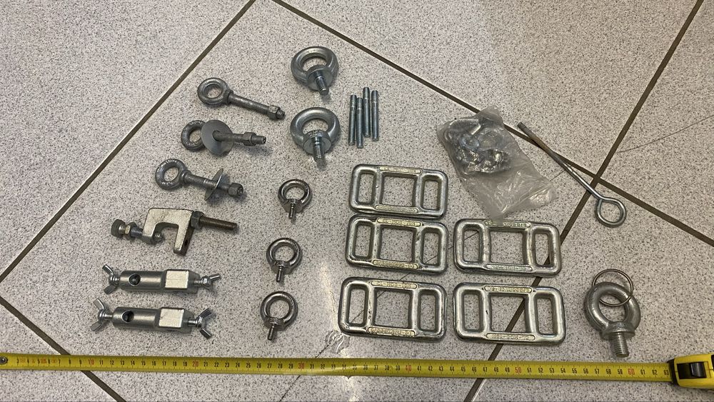 Material eletrico e de fixaçao