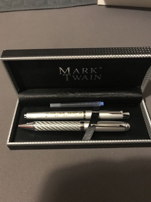 Zestaw pióro + długopis Mark Twain