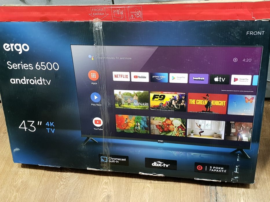 Телевизор Ergo 43GUS6500