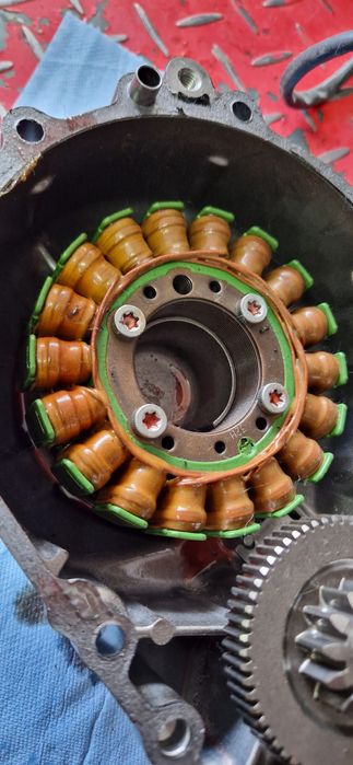 Kawasaki z800 alternator, stojan prądnica stator