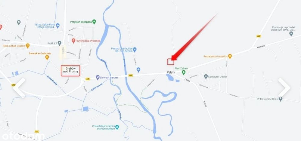 Działka budowlana Palaty - Grabów nad Prosną - Widok 4