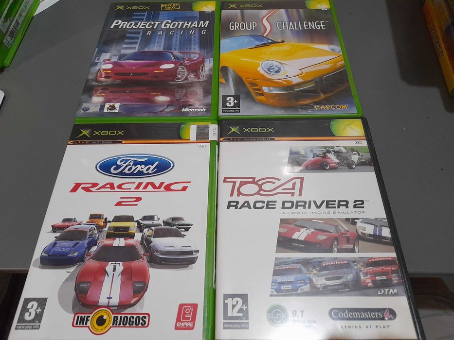 Jogos X-Box Clássica originais usados como novos. Compra mínima de 2 jogos