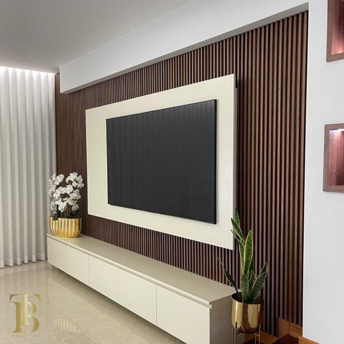 Painel Ripado Interior WPC