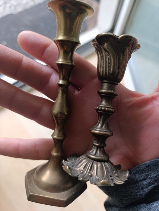 Бронзовые подсвечники