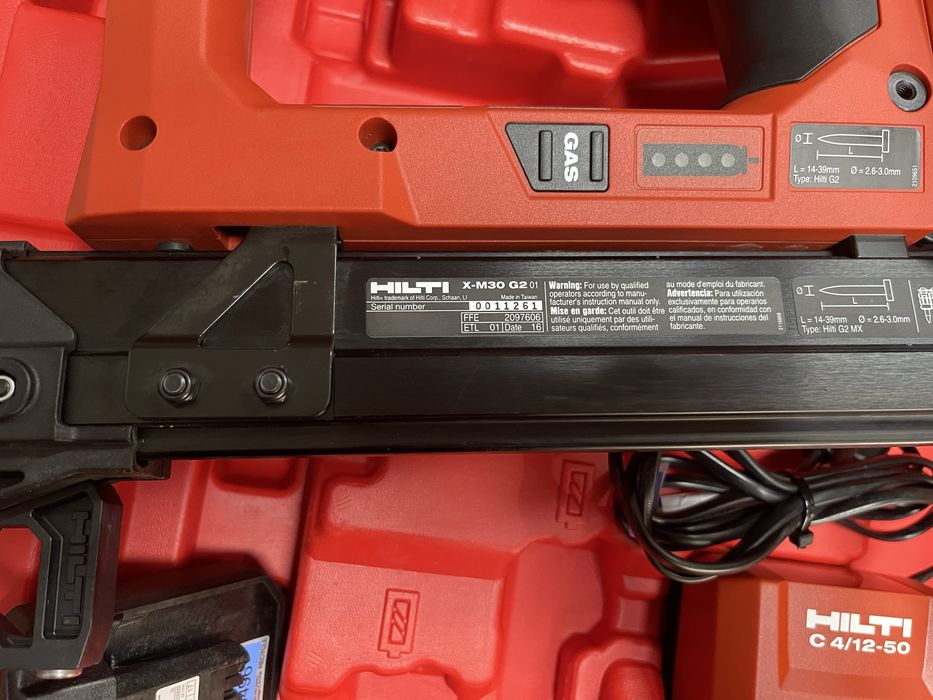 Hilti GX 2 / акумуляторно-газовий пістолет прямого монтажу Хілті