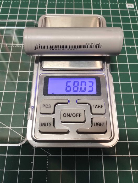 21700 Ampace jp40 4000 mah 70A 3mOm TABLESS