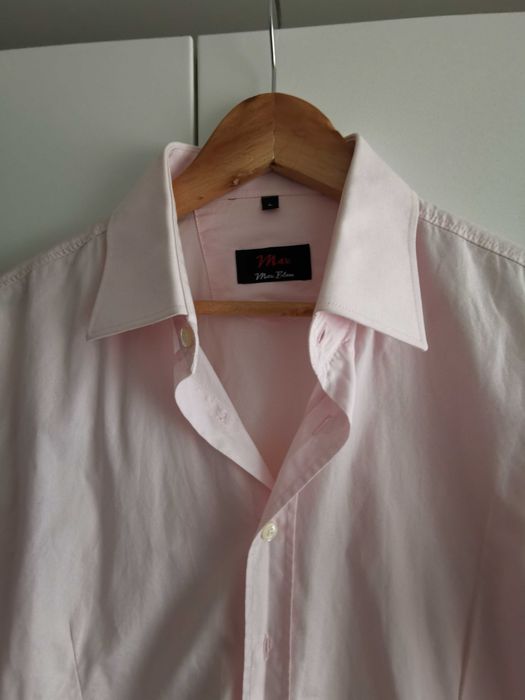 koszula męska krótki rękaw markowe 2 sztuki firma casa moda roz. L