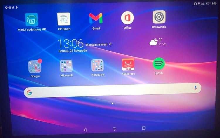 Huawei MediaPad M3 lite 10 tablet 3/32GB WiFi + SZKŁO