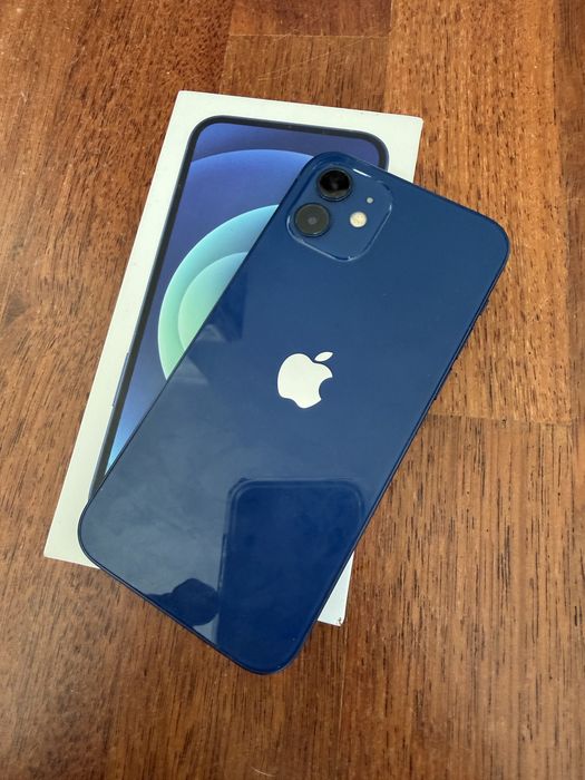 Iphone 12 64 GB blue super stan
