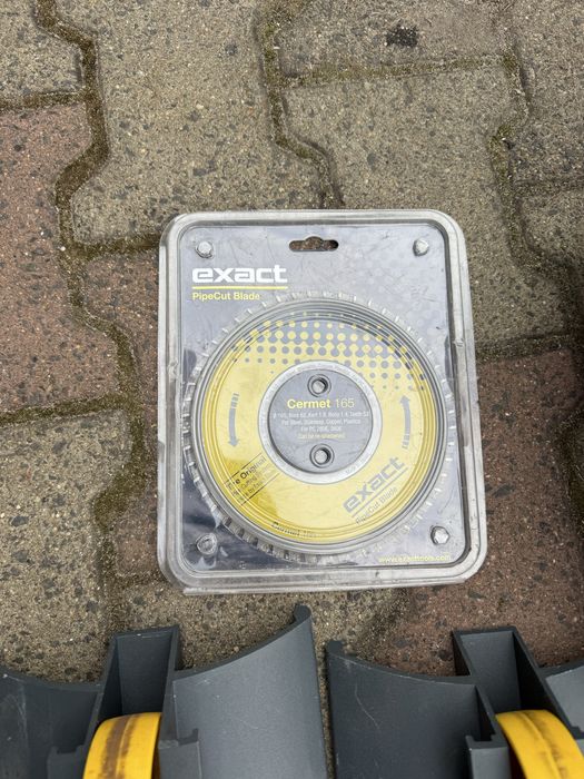 Exact PipeCut 220E Przecinarka do rur Zestaw Tarcza Cermet