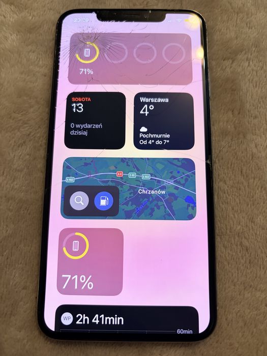 iPhone Xs Max uszkodzony ale zadbany ! Polecam !!!
