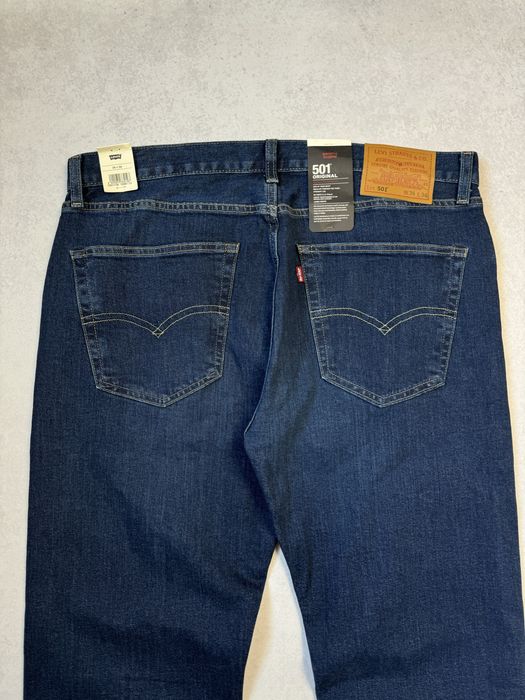 Нові джинси Levi’s 501 premium чоловічі темно сині оригінал