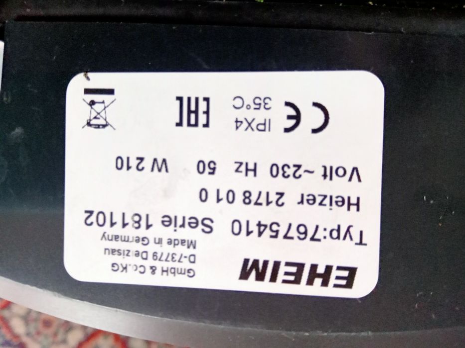 Eheim profesjonal 3e 2178 thermo.