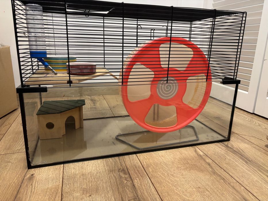 Duża klatka dla chomika