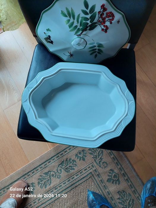 Prato/terrina coberto