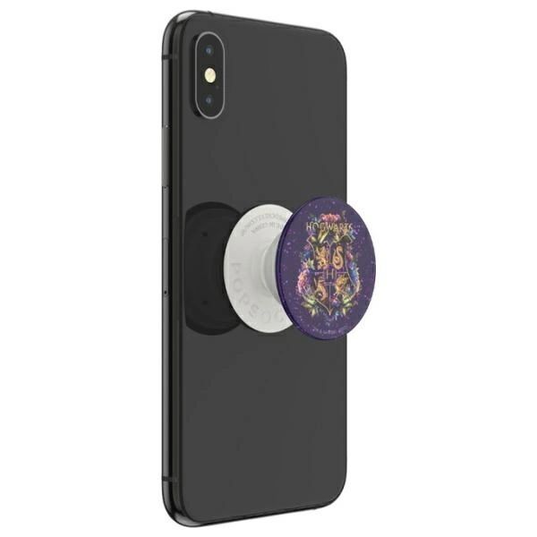 Uchwyt Popsockets 2 Glitter Hogwarts Floral i podstawka do telefonu