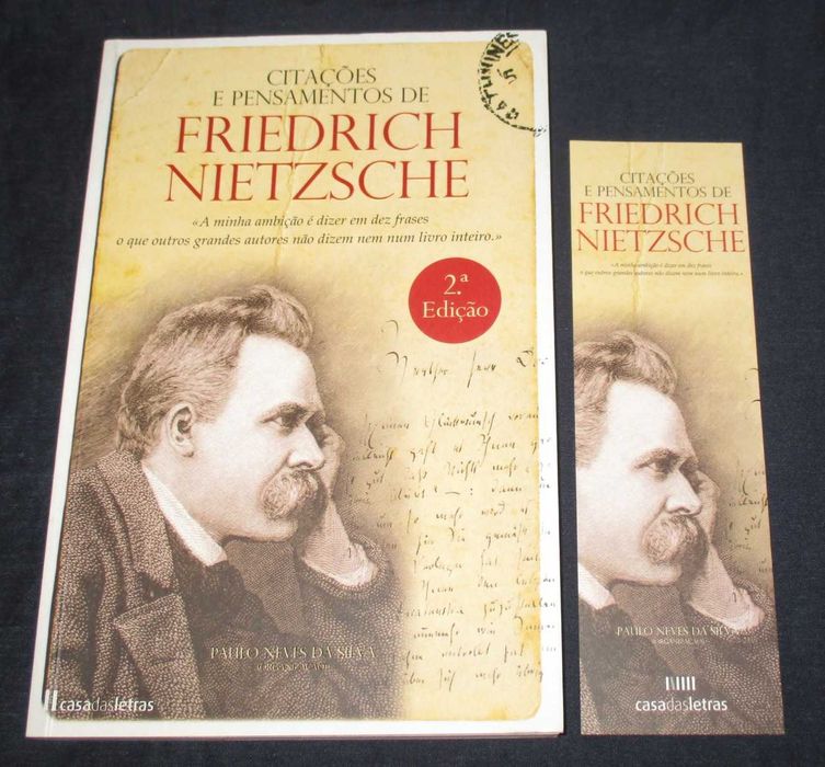 Livro Citações e Pensamentos de Friedrich Nietzsche
