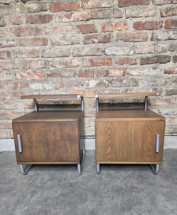 Szafki nocne/komódki vintage bauhaus loft po całkowitej renowacji