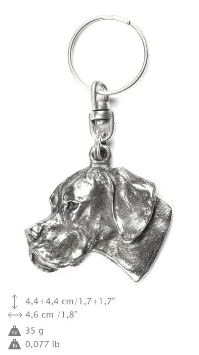 Pointer I brelok do kluczy posrebrzany Art-Dog