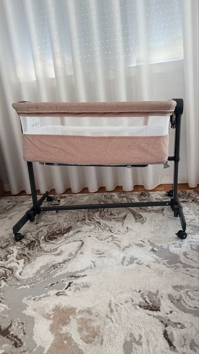 Berço Co-sleeping Kinderkraft Nestee Up 2 (bege) - Next to me