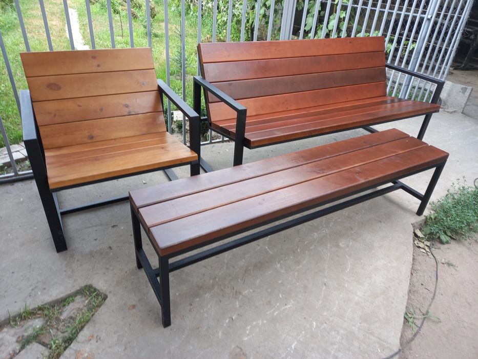 Урна Качеля Лавочка Садовая мебель изготовление парковой мебели лофт.