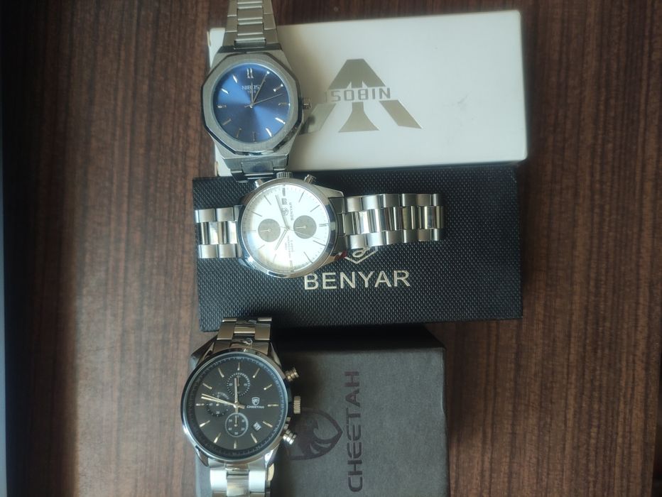 Продам 3 наручних годинники