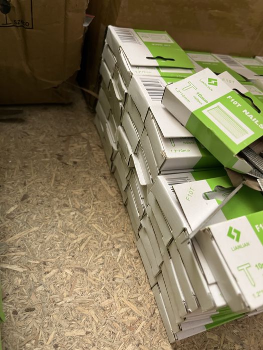 112 opak Zszywki do takera gwozdziarki typ T 112 opakowan x 1000szt calosc