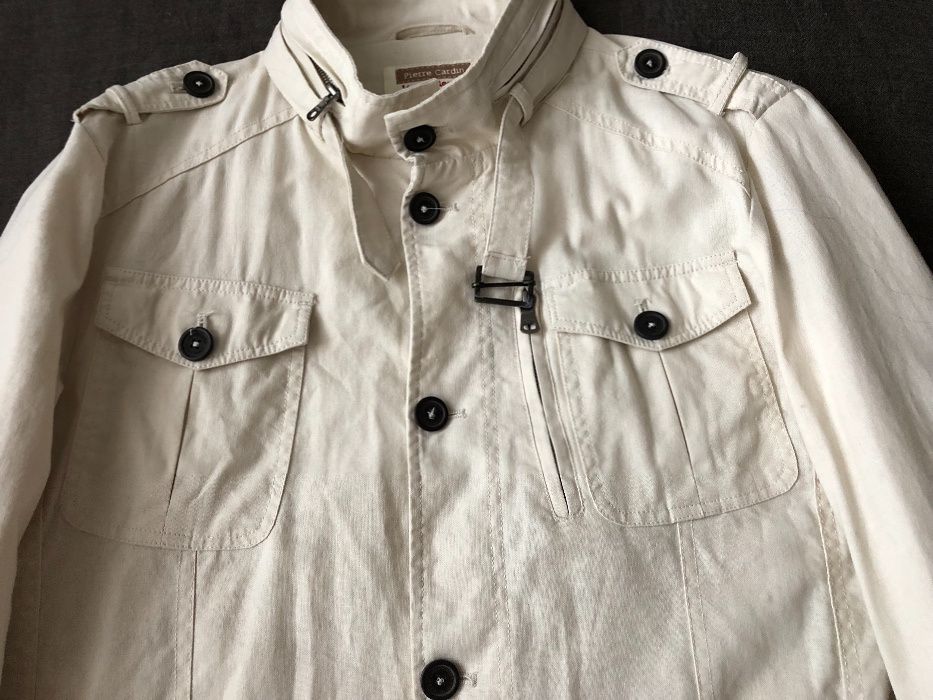 Куртка легкая Pierre Cardin. Лён . M-L(пог-56). Оригинал. Новая.