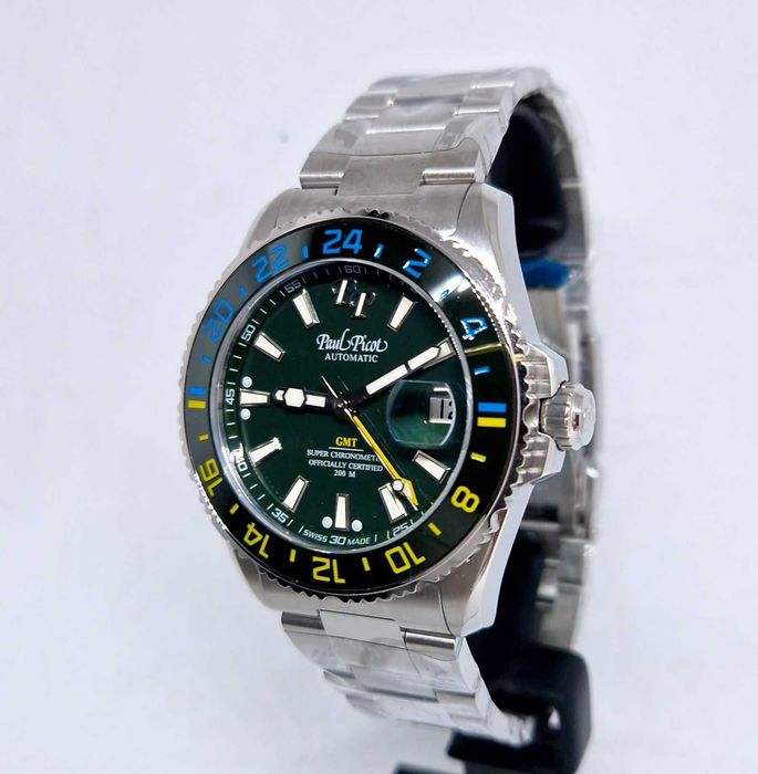 Promocja Paul PIcot Paul Mariner 5 GMT P4353SG.CV.611 COSC