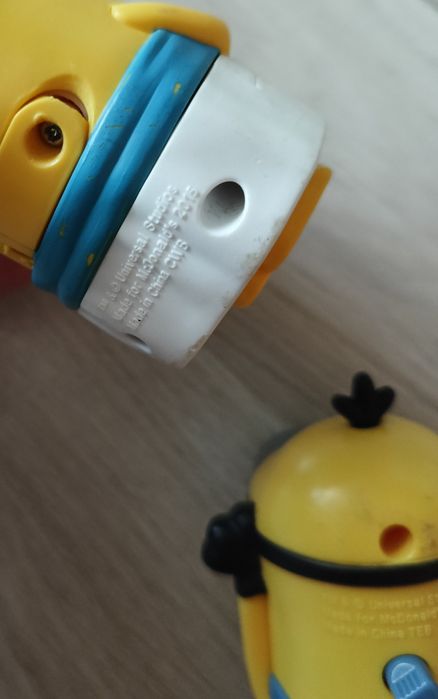 Minionki Minionek figurka McD's 2015/ 2017 Zestaw 3szt