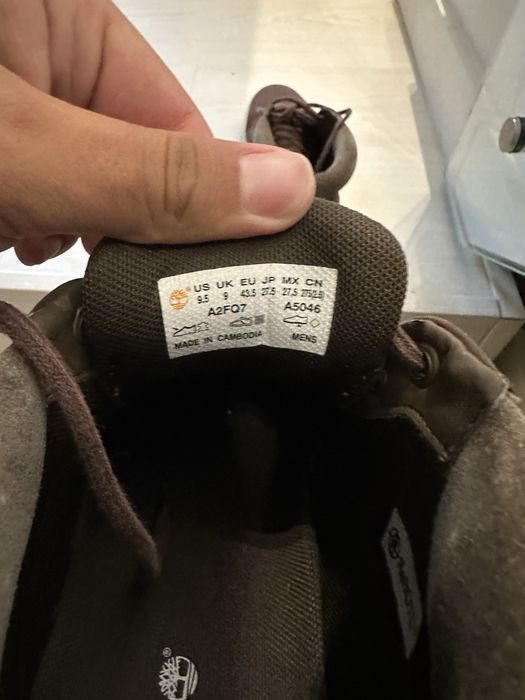 Botas timberland homem 43.5