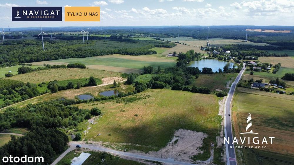 Piękne działki blisko lasu i jeziora