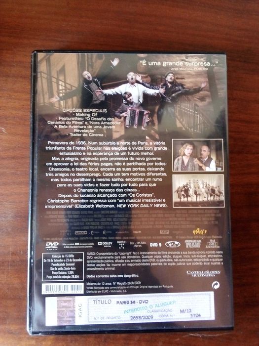 Paris 36 - Christophe Barratier, Gerard Jugnot