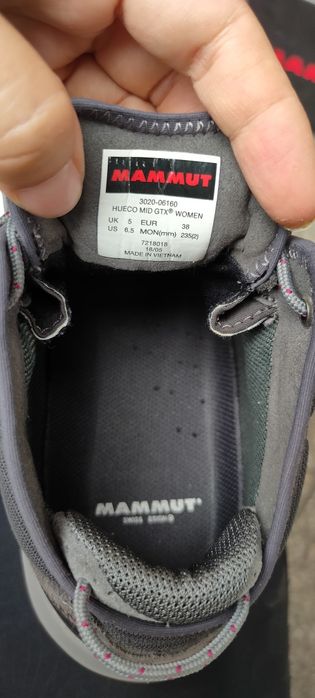 Черевикі трекінгові жіночі Mammut HUECO MID GTX WOMEN