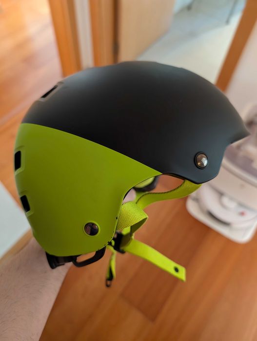 Capacete ciclismo criança (tamanho 2) NÉON BTWIN (tamanho S)