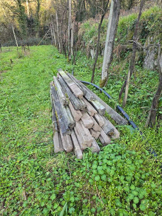 Postes de Betão 6m e 2m – Lote Completo Vinha / Vedação