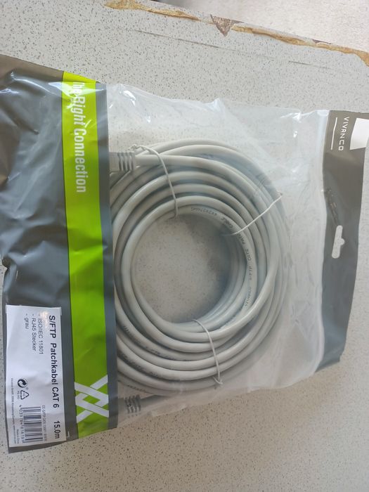 Patchkabel, kabel sieciowy Cat6