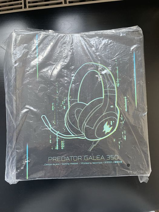 Nowe słuchawki gamingowe Acer Predator Galea 350 Gaming kolor czarny