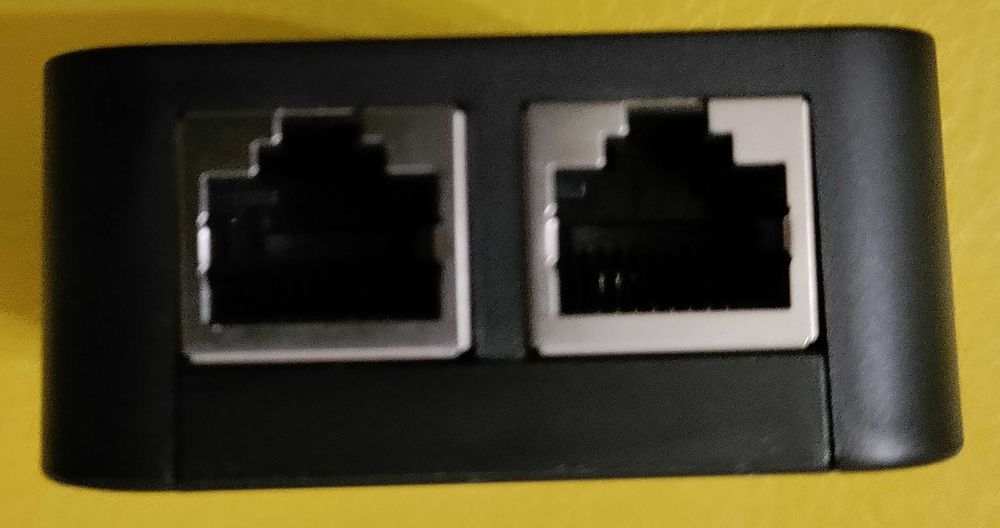 Разветвитель RJ45 двух портовый гигабитный коммутатор