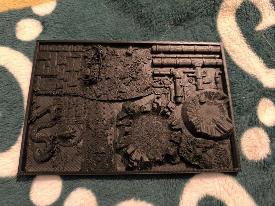 Dry texture pallet, paleta sucha do malowania, inspirowana warhammer