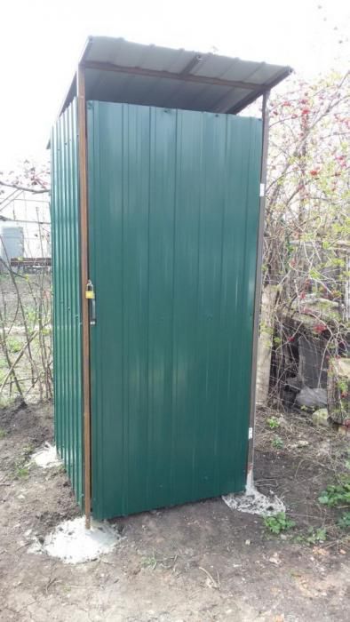 Уличный душ или туалет