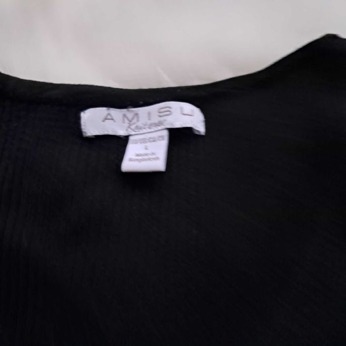 Sweterek damski czarny