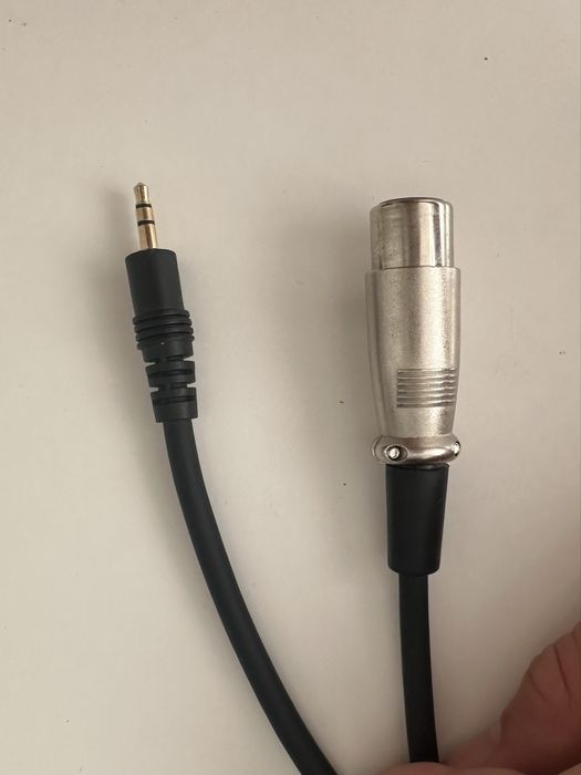 XLR Kabel Jack 3.5 mm - XLR 1 m