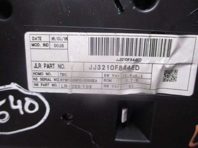 Quadrante / painel de instrumentos LAND ROVER Range Rover Evoque (L538