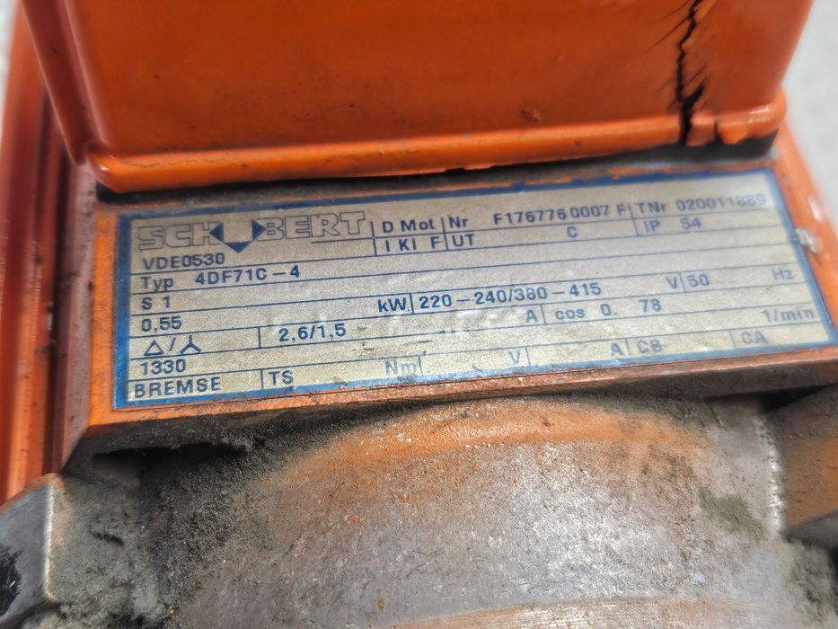 SCHUBERT Motoreduktor 4DF71C-4